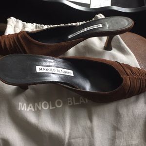 Manolo Blahnik shoes size 5 1/2